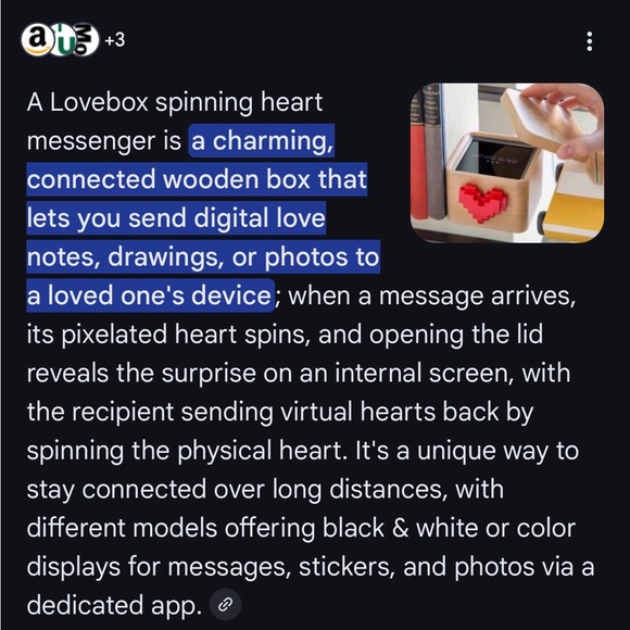 Pixel Heart Design Box - Picture 5 of 5